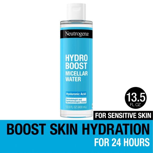 Neutrogena Hydro Boost Micellar Water, Hyaluronic Acid, 13.5 fl. oz Neutrogena Hydro Boost Micellar Water, Hyaluronic Acid, 13.5 fl. oz